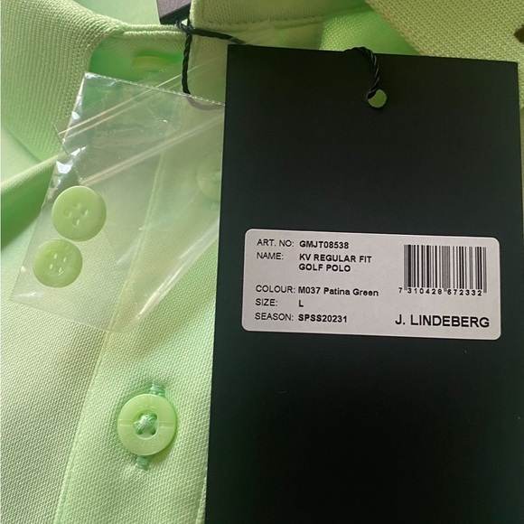 J.LINDEBERG

KV REGULAR FIT Golf Polo
GREEN,Large - Picture 12 of 15